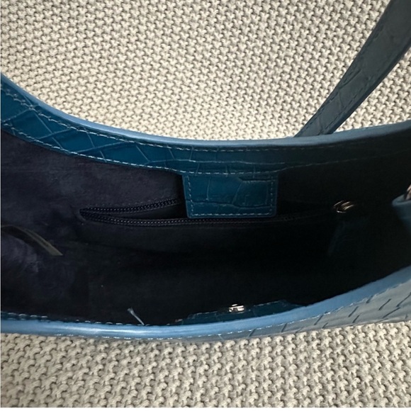 Staud Blue Mini Moon Bag - Picture 5 of 5